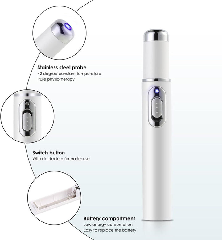 Bolígrafo de fototerapia LED antiacné